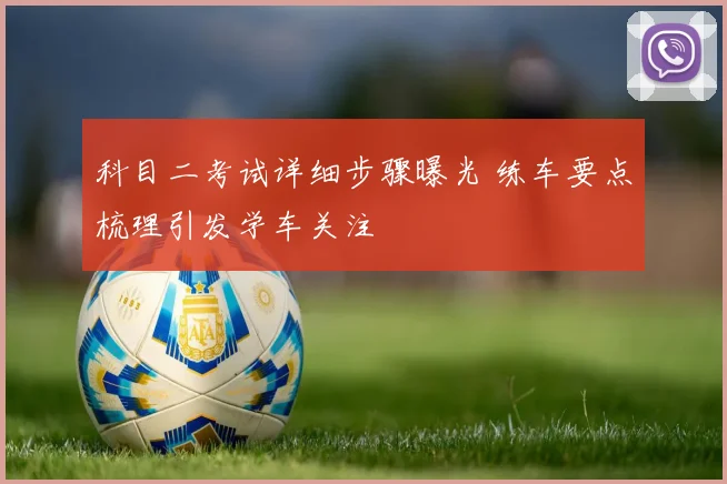 科目二考试详细步骤曝光 练车要点梳理引发学车关注